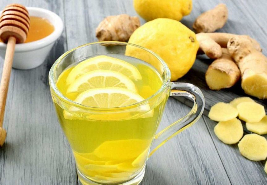 Лимон, имбирь и мед