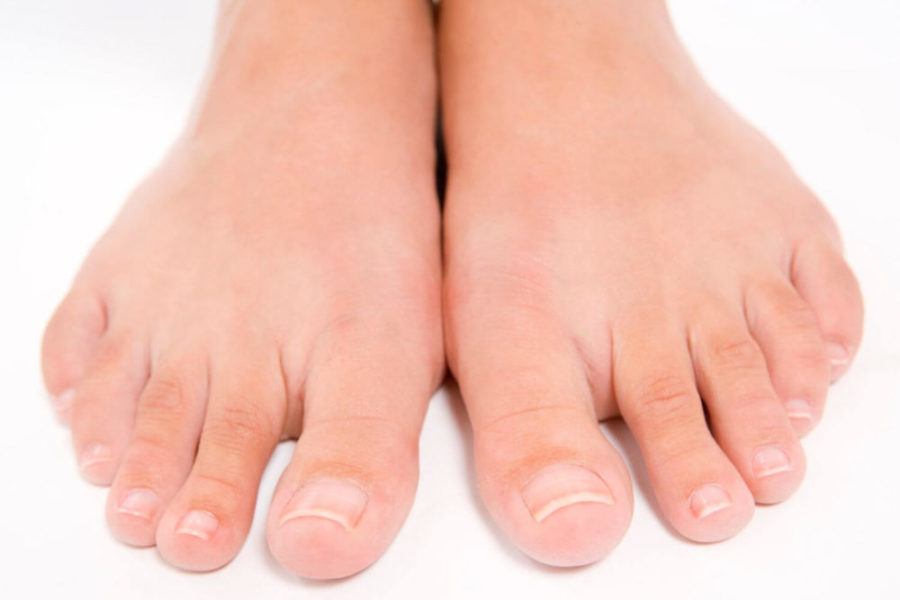 Здоровые ногти и кожа ног