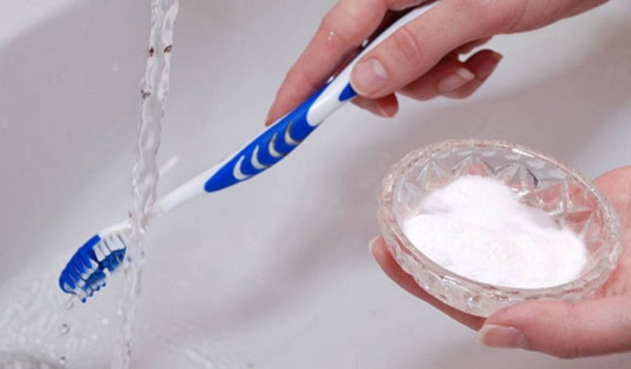 Сода для чистки зубов